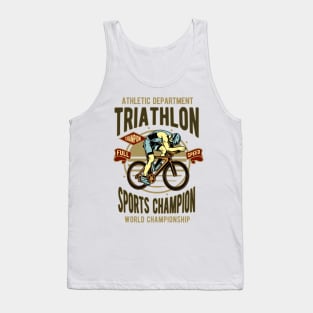 Vintage Triathlon Champion Tank Top